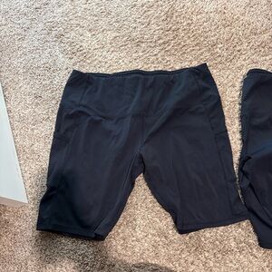 Target Women's Black Bike Shorts